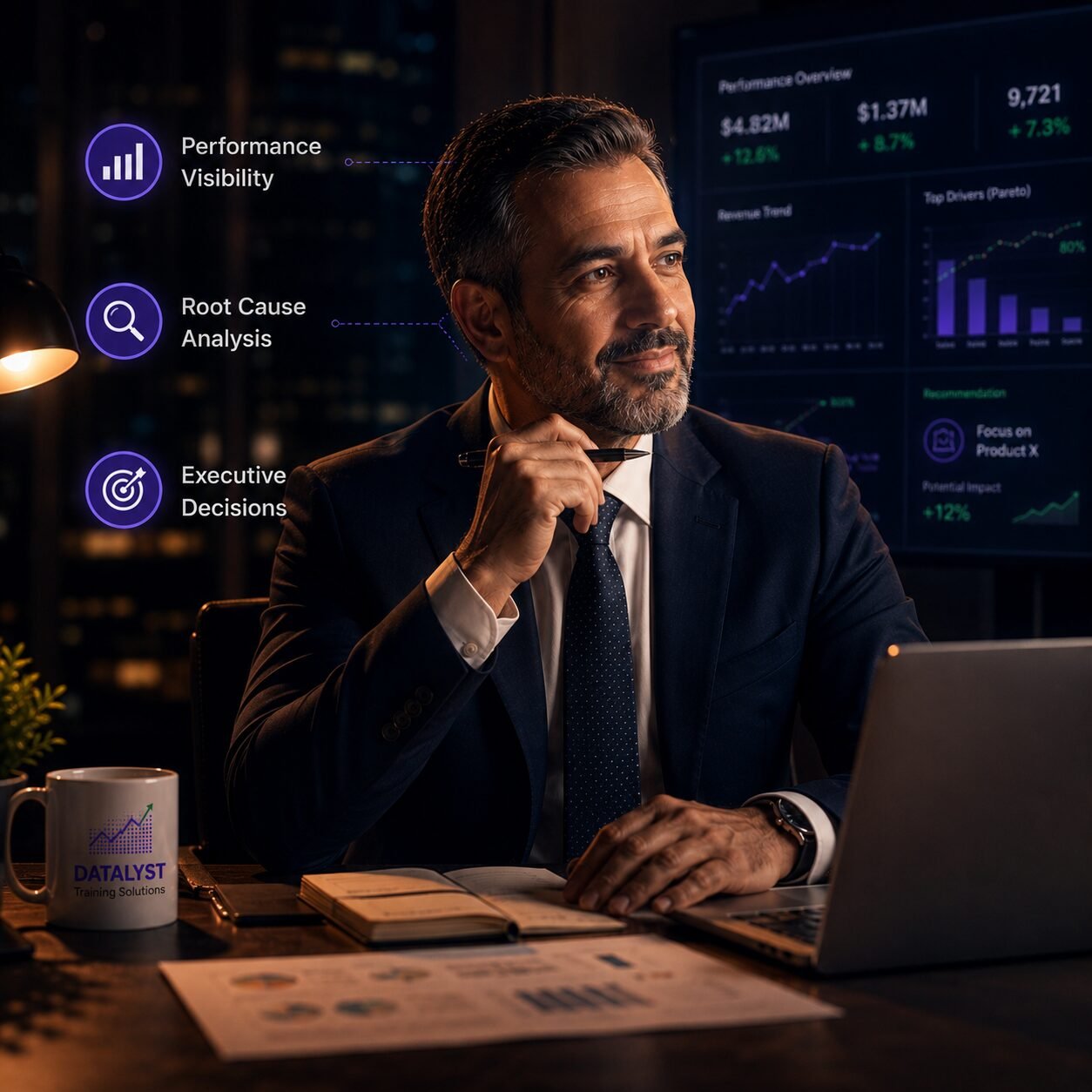 Smart Dashboards for Performance & Decision Support